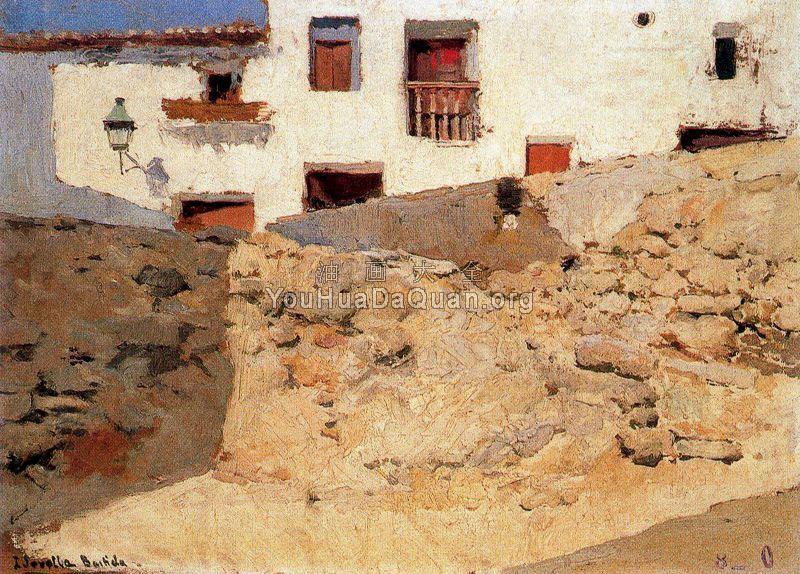 Bunol street - 华金·索罗利亚·巴斯蒂达